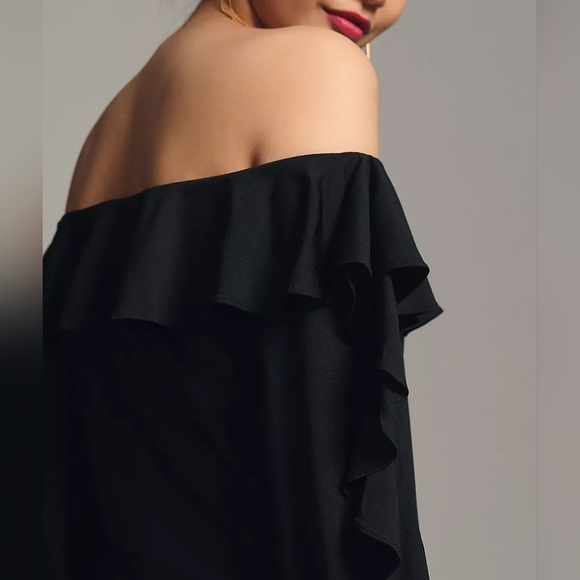 NWT ANTHRO | Off-the-Shoulder Top - Picture 3 of 4